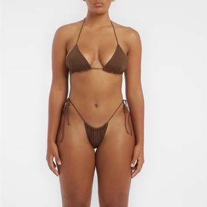 Riot Swim Bixi Top - Brown Sugar